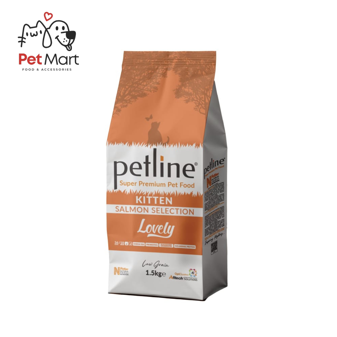 PETLINE CAT FOOD 1.5 KG