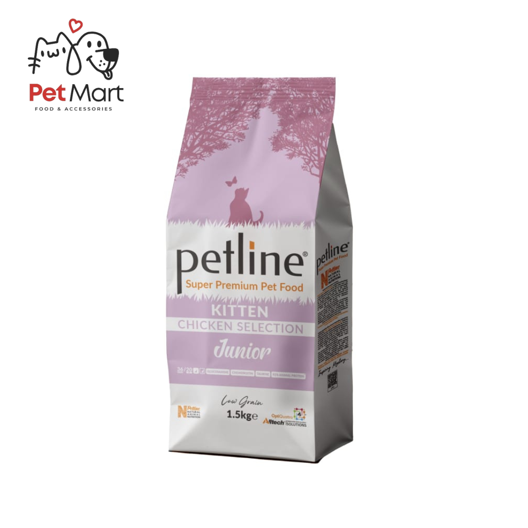 PETLINE CAT FOOD 1.5 KG