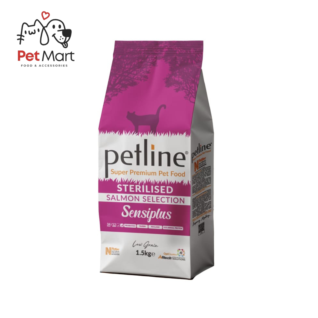 PETLINE CAT FOOD 1.5 KG