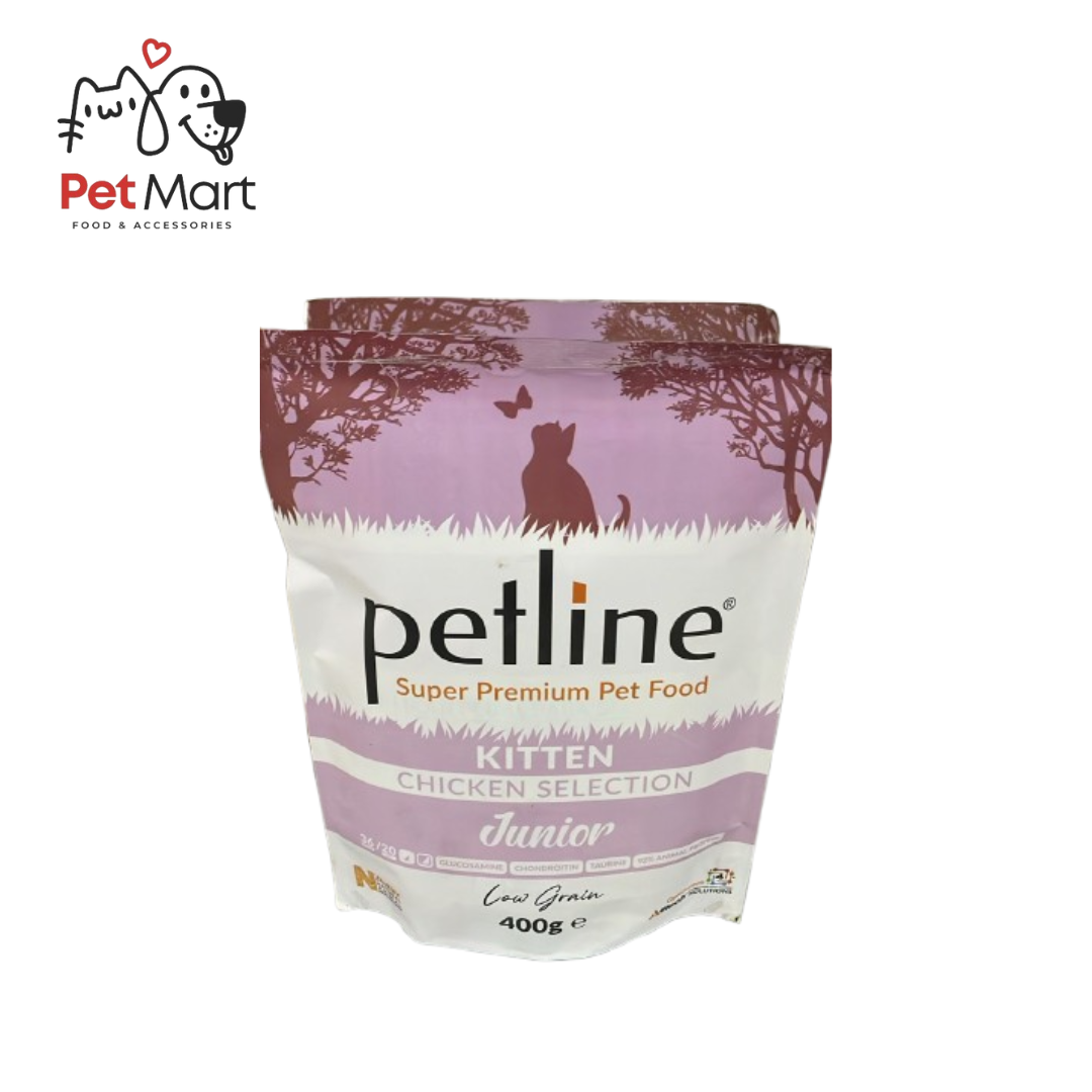 PETLINE CAT FOOD 400G