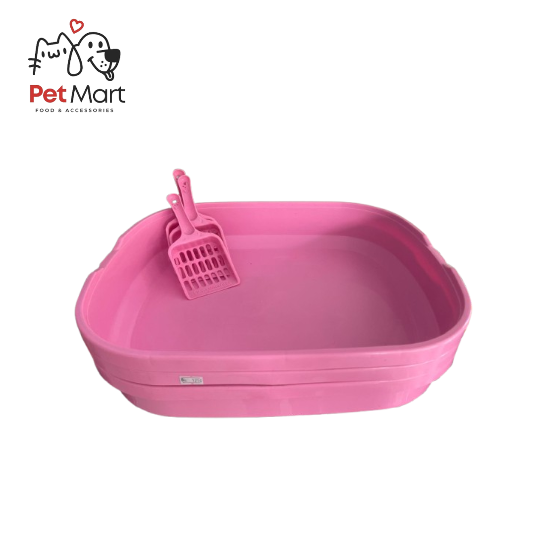 LITTER TRAY WITH SCOOP