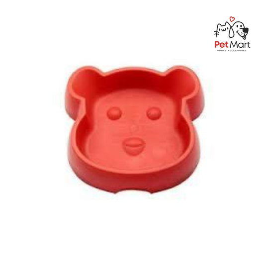 DOG PLASTIC SINGLE FOOD BOWL