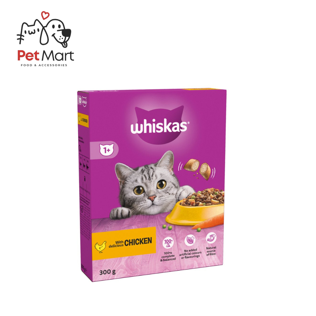 WHISKAS CAT FOOD 300G